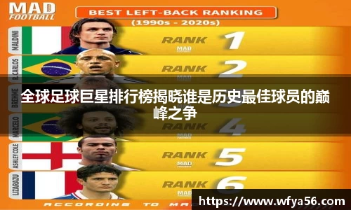 全球足球巨星排行榜揭晓谁是历史最佳球员的巅峰之争